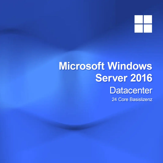 Microsoft Windows Server 2016 Datacenter 24 Core Licencia básica