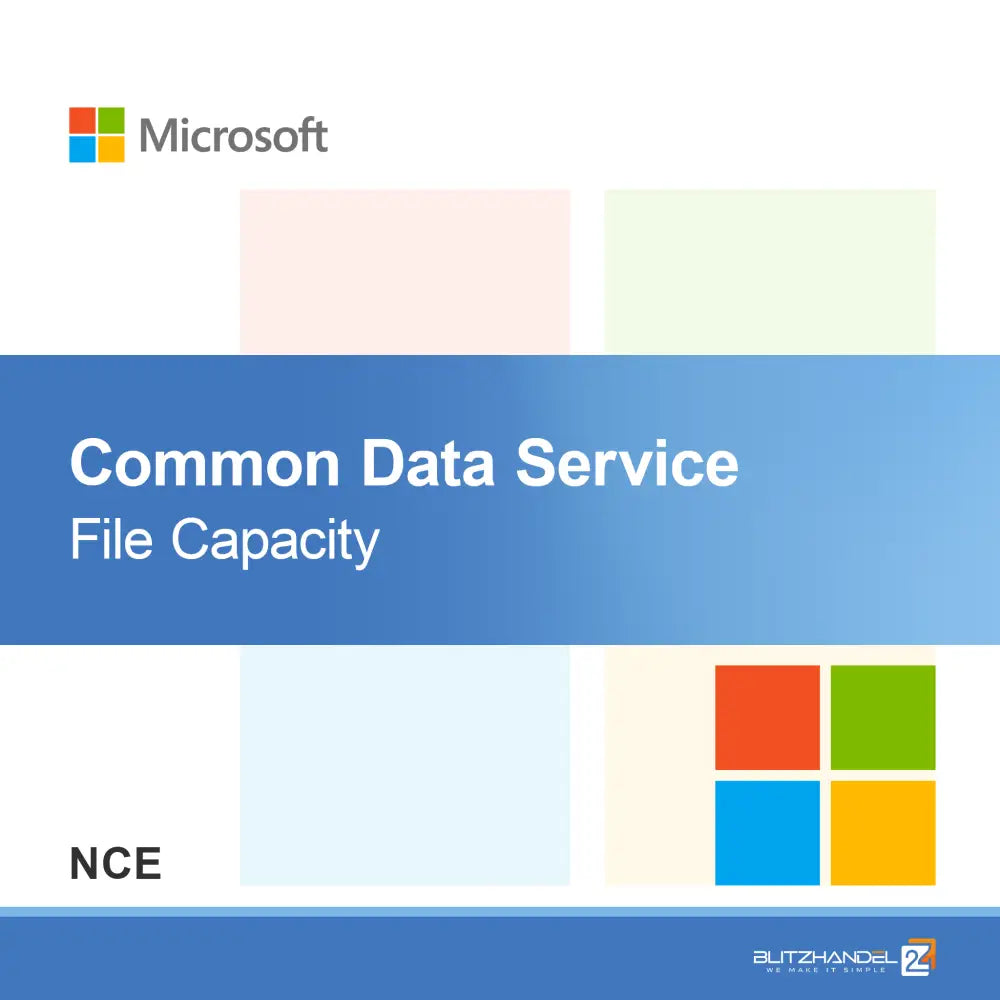 Capacidad de archivo del Servicio de Datos Común (NCE)