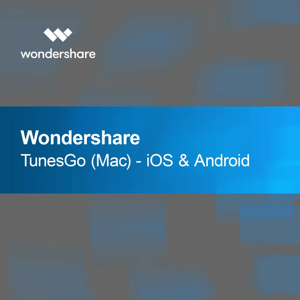 Wondershare TunesGo (Mac) - iOS y Android